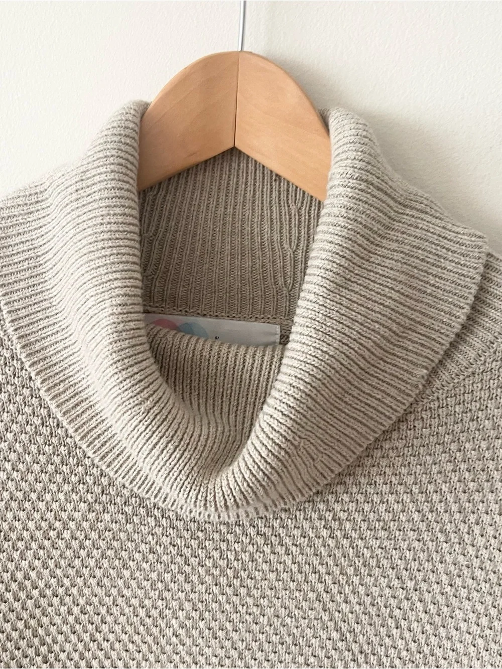 Free People Beach Oversized Turtleneck Knit Sweater Long Sleeve Women’s size S